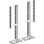 Geberit Kombifix - Set de pieds-supports 457.872.26.1