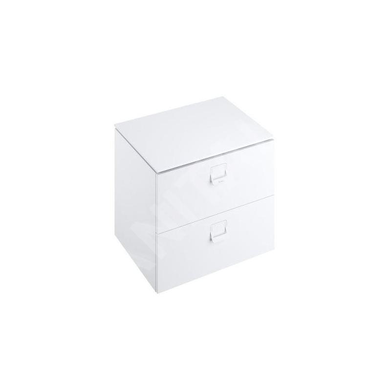 Ravak Comfort - Plaque d'évier 600x460x16 mm, blanc brillant X000001379
