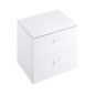 Ravak Comfort - Plaque d'évier 600x460x16 mm, blanc brillant X000001379