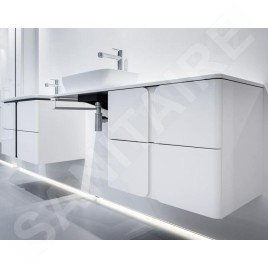 Ravak Balance - Plaque d'évier 1200x465x16 mm, blanc brillant X000001372
