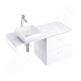 Ravak Comfort - Plaque d'évier 1200x460x16 mm, blanc brillant X000001381