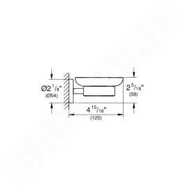 Grohe Essentials - Porte-savon, supersteel 40444DC1