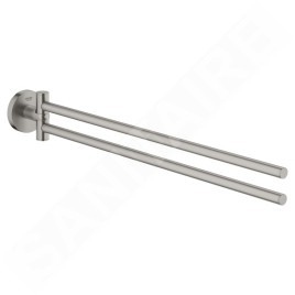 Grohe Essentials - Porte-serviette, supersteel 40371DC1