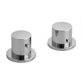Sapho Robinetterie - Mitigeur thermostatique sur bord de baignoire, installation 2 trous, chrome TH100