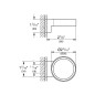 Grohe Selection - Porte-verre, porte-savon, Cool Sunrise 41027GL0