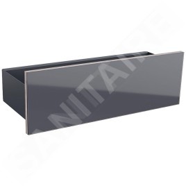 Geberit Acanto - Étagère murale 450x148 mm, lave 500.617.JK.2