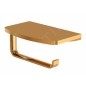 Steinberg 450 - Porte-papier toilette avec étagère, or rose 450 2820 RG