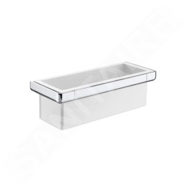 Roca Tempo - Étagère, longueur 300 mm, chrome / blanc A817028001