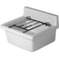 Duravit Starck 3 - Déversoir 480x425 mm, sans trou pour robinetterie, blanc 0313480000
