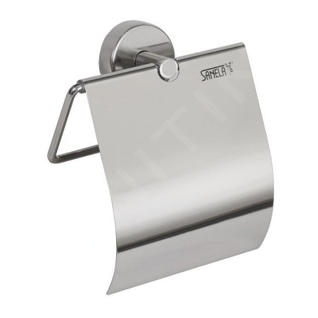 Sanela Accessoires en inox - Porte-papier toilette, inox brillant SLZN 09