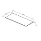 Ideal Standard i.Life B - Meuble sous lavabo, 120 mm, blanc mat T5284DU