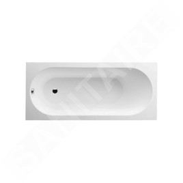 Villeroy & Boch Oberon - Baignoire Solo 1700x750x450 mm, Quaryl, blanc UBQ170OBE2V-01