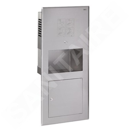 Sanela Lavabos en inox - Lavabo multifonctionnel en inox, montage avant, antivandalisme, mat SLUN 70P