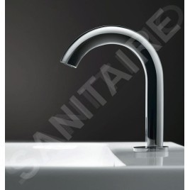 Geberit Piave - Mitigeur de lavabo thermostatique électronique, alimentation depuis pile, chrome 116.168.21.1