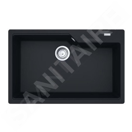 Franke Urban - Évier en fragranit UBG 610-78, 78x50 cm, noir mat 114.0700.092