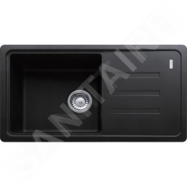 Franke Malta - Évier en fragranit BSG 611-78/39, 780 x 435 mm, onyx 114.0395.152