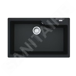 Franke Urban - Évier en fragranit UBG 610-78, 78x50 cm, onyx 114.0700.093