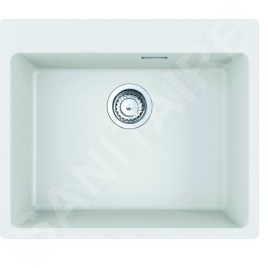Franke Maris - Évier en fragranit MRG 610-54 FTL, 59x50 cm, blanc artic 114.0661.452