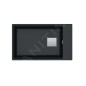Franke Kubus 2 - Évier en fragranit KNG 110-62, 760x460 mm, onyx 125.0512.515