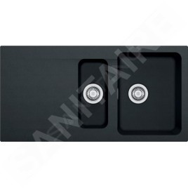 Franke Orion - Évier en tectonite OID 651, 1000x510 mm, noir 114.0288.592