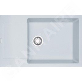 Franke Maris - Évier en fragranit MRG 611-78 BB, 78x50 cm, blanc artic 114.0363.186
