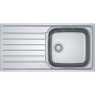 Franke Spark - Évier en inox SKX 611-100, 1000x500 mm 101.0504.059