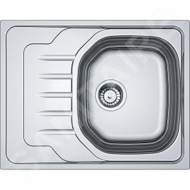 Franke Onda - Évier OLN 611-63, 635x500 mm, inox 101.0613.108