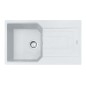 Franke Urban - Évier en fragranit UBG 611-86, 860x500 mm, blanc arctique 114.0700.109
