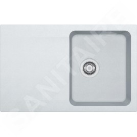 Franke Orion - Évier en tectonite OID 611-78, 780x500 mm, blanc 114.0288.585