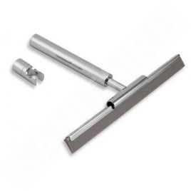Novaservis Accessoires de salles de bain - Raclette de douche, avec support, chrome 6977,0