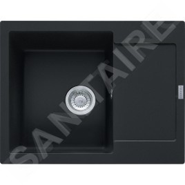 Franke Maris - Évier en Fragranite MRG 611-62, 62x50 cm, noir mat 114.0637.573