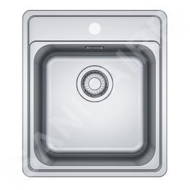 Franke Bell - Évier BCX 610-42, 48x42 cm, inox 101.0698.241