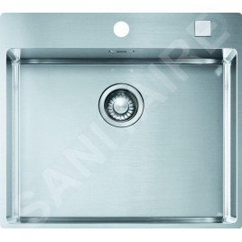 Franke Box - Évier en inox BXX 210/610-54 TL, 570x510 mm 127.0369.295