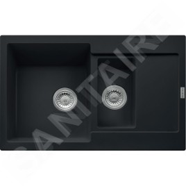 Franke Maris - Évier en Fragranite MRG 651-78, 780x500 mm, noir mat 114.0637.579