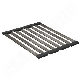 Grohe Accessoires - Grille d'égouttage 45x35 cm, Hard Graphite brossé 40856AL0