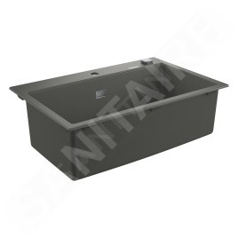 Grohe Éviers - Évier composite K700 avec garniture de vidage automatique, 780x510 mm, grise granite 31652AT0