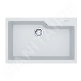 Franke Urban - Évier en fragranit UBG 610-78, 78x50 cm, blanc arctique 114.0700.091