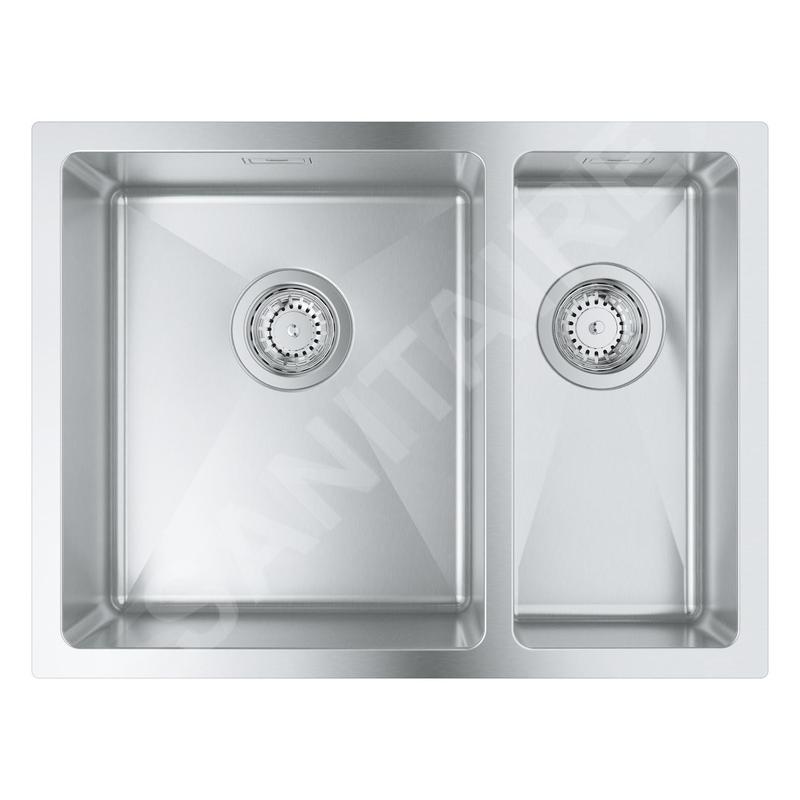 Grohe Éviers - Évier K700 avec garniture de vidage, 595x450 mm, inox brossé 31577SD1