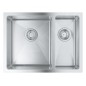 Grohe Éviers - Évier K700 avec garniture de vidage, 595x450 mm, inox brossé 31577SD1