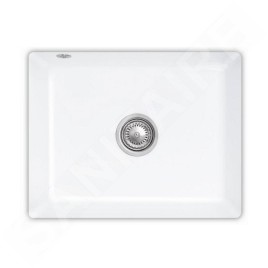 Villeroy & Boch Subway - Évier en céramique 545x440 mm avec vidage, CeramicPlus, blanc alpin 331001R1