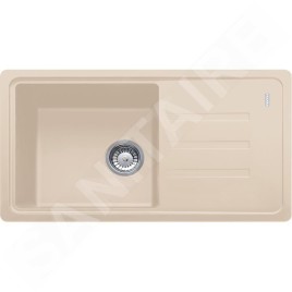 Franke Malta - Évier en fragranit BSG 611-78/39, 780x435 mm, avoine 114.0440.908
