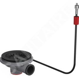 Franke Accessoires - Bonde à panier rotatif Colorline, noir mat 112.0656.939