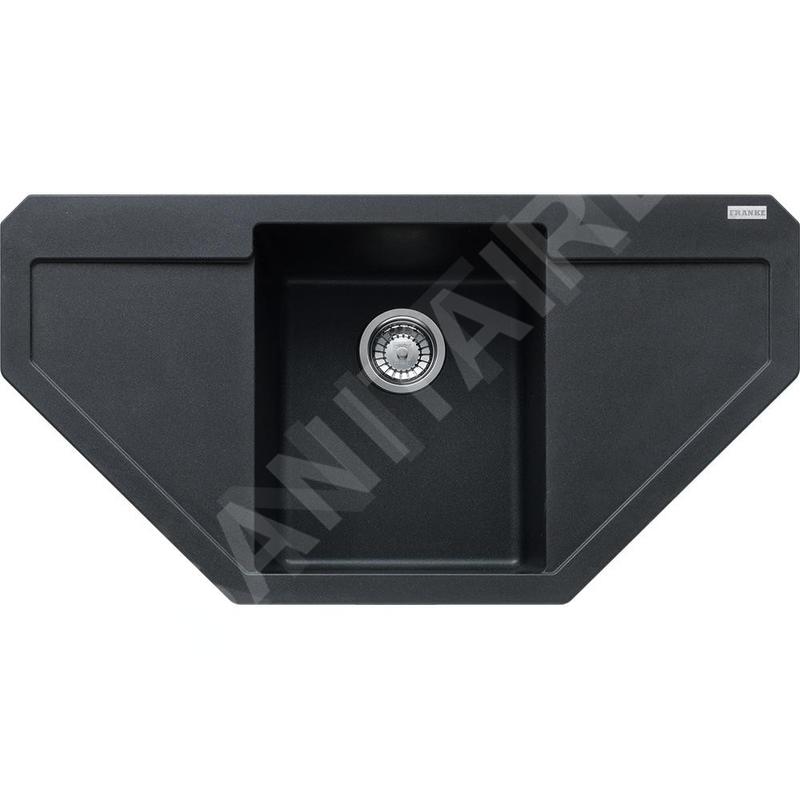Franke Maris - Évier en fragranit MRG 612 E, 960x500 mm, onyx 114.0250.569
