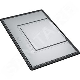 Franke Accessoires - Égouttoir, inox / plastique noir 112.0602.288