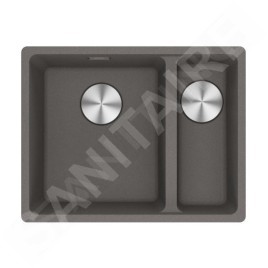 Franke Maris - Évier en fragranit MRG 160-34-15/2, 553x433 mm, pierre grise 125.0687.266