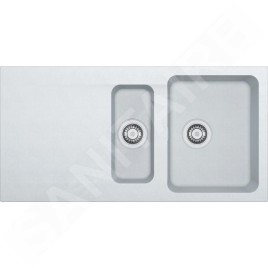 Franke Orion - Évier en tectonite OID 651, 1000x510 mm, blanc 114.0288.591