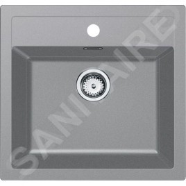 Franke Sirius - Évier en tectonite SID 610, 560x530 mm, gris 143.0650.860