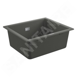 Grohe Éviers - Évier composite K700 avec garniture de vidage, 533x457 mm, noir granite 31654AT0