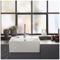 Villeroy & Boch Éviers - Évier en céramique 630x595 mm avec vidage, CeramicPlus, blanc alpin 632061R1