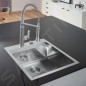 Grohe Éviers - Évier K800 avec garniture de vidage automatique, 518x510 mm, inox brossé 31583SD1